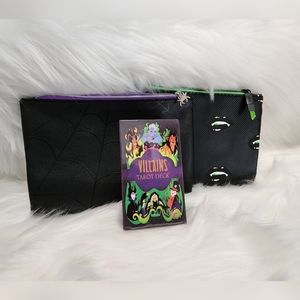 Halloween Bundle- 2 make up bags and tarrot cards